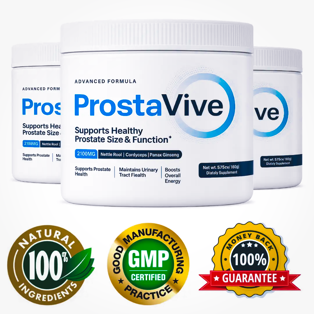 ProstaVive Powder Supplement Container Setup